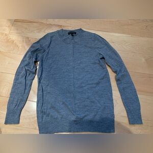 Banana Republic Merino Wool Scalloped Crewneck Sweater | Women’s Small